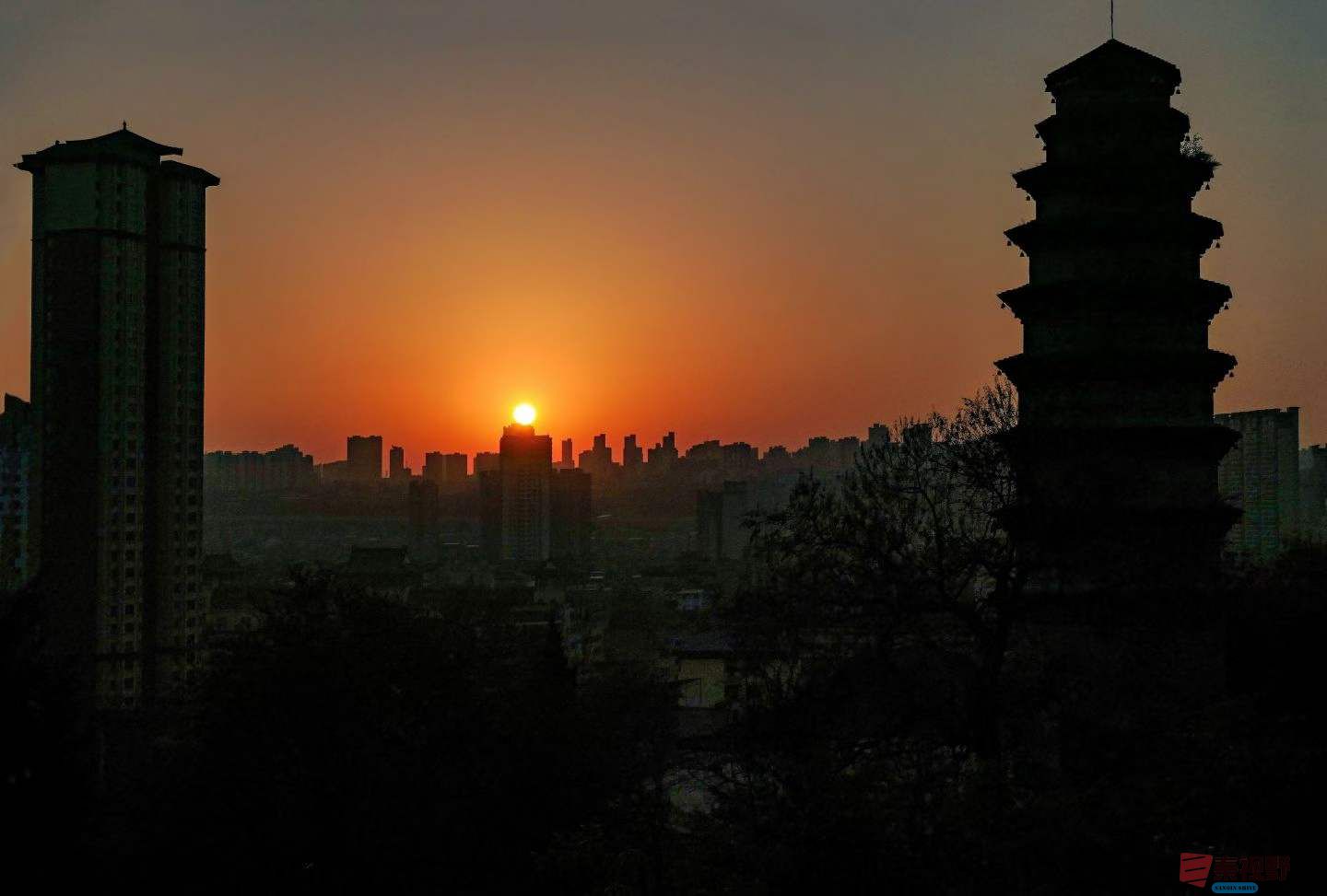 耀州的夕阳【摄影陈耀杰】