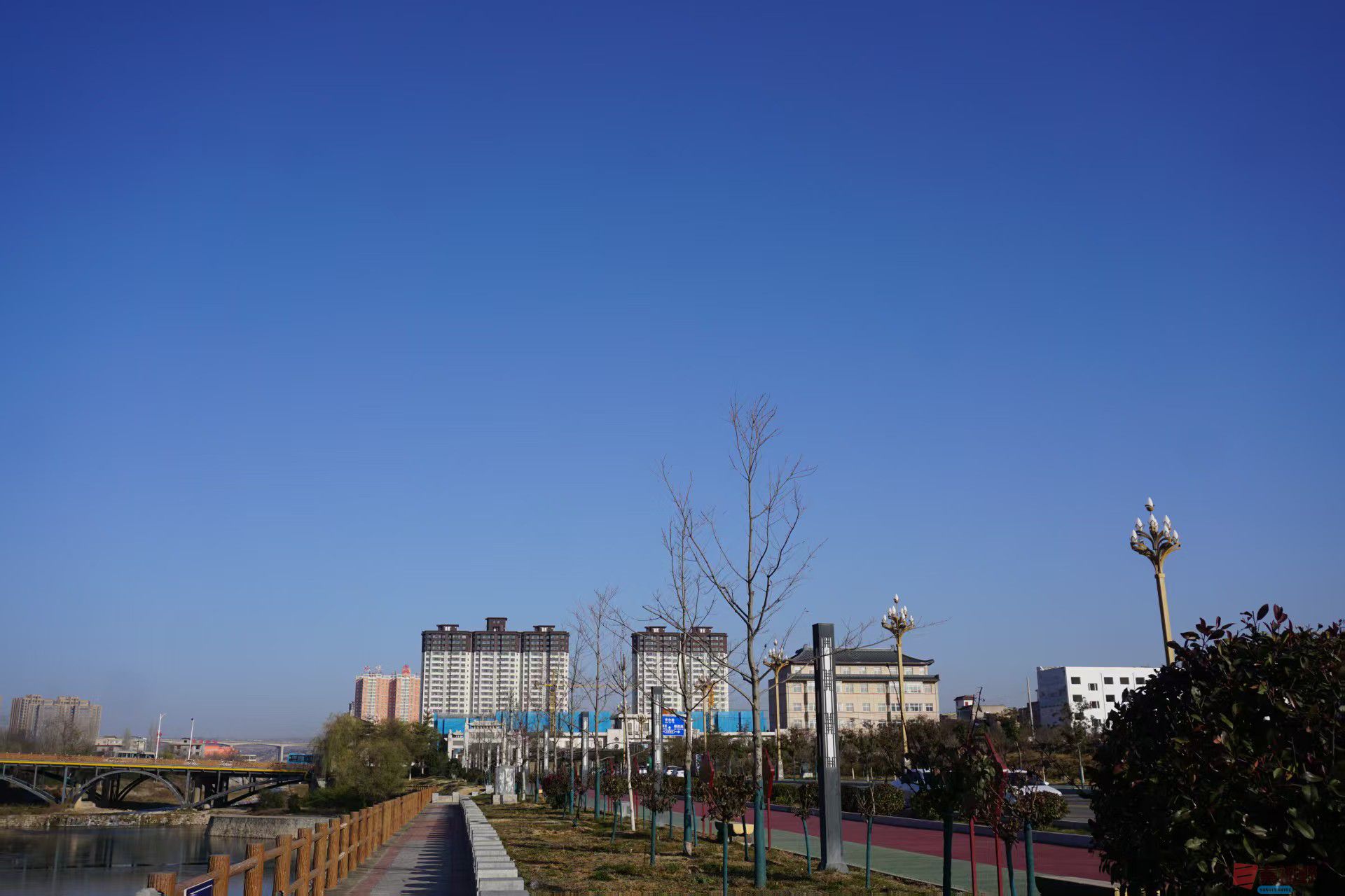 冬日里耀州区沮河【摄影孙宏伟】